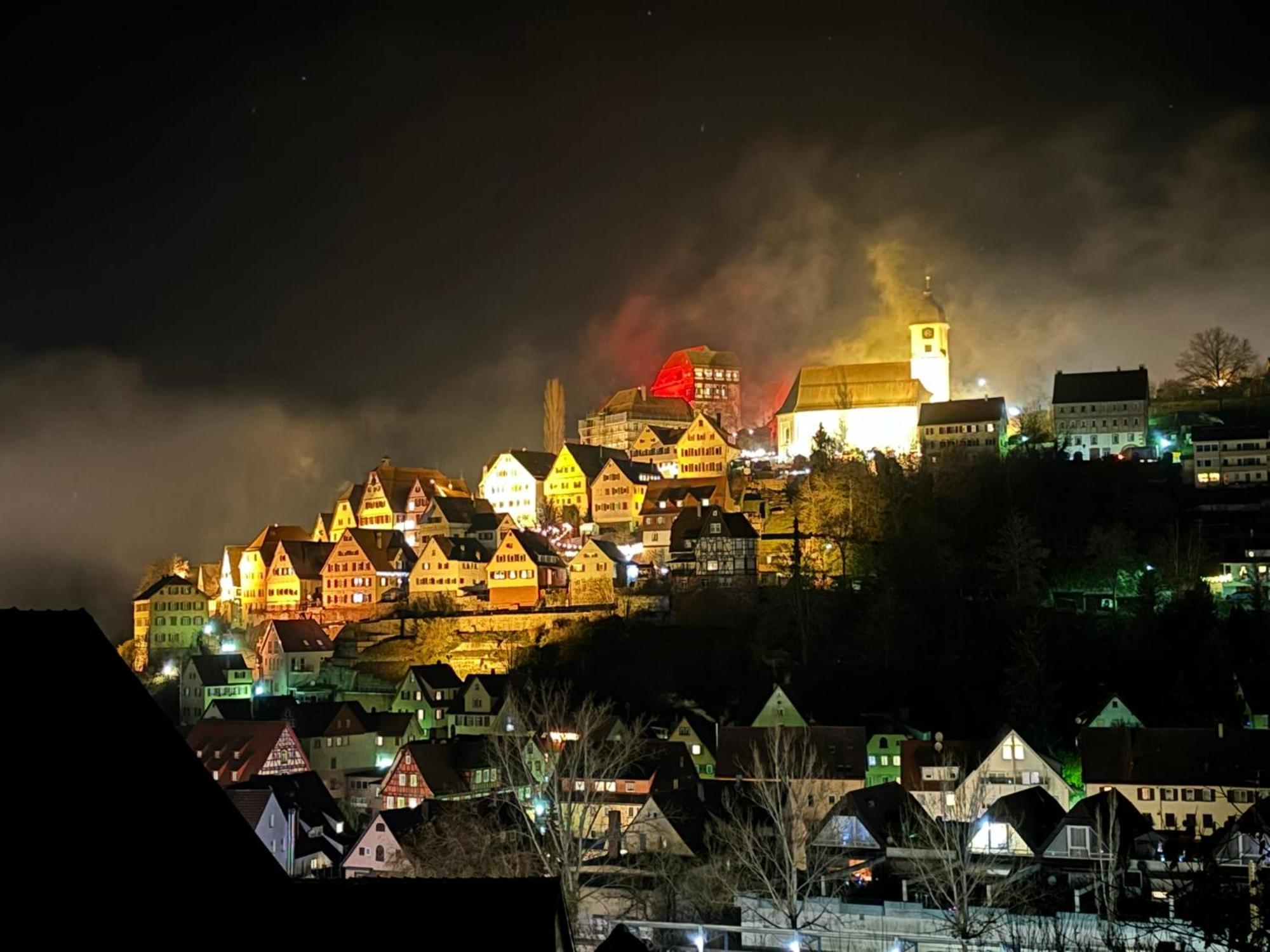 Retro Ferienwohnung Mit Schlossblick Im Nordschwarzwald Altensteig Buitenkant foto